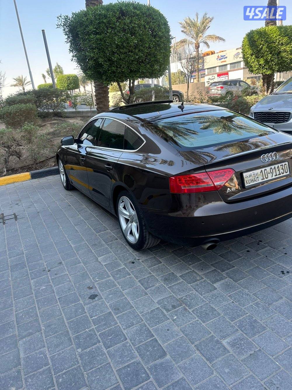 اودي A5 موديل ٢٠١٢ ماشي ١٤٩ فل اوبشن صبغ وكالة عدا قطقتين تجميلي4