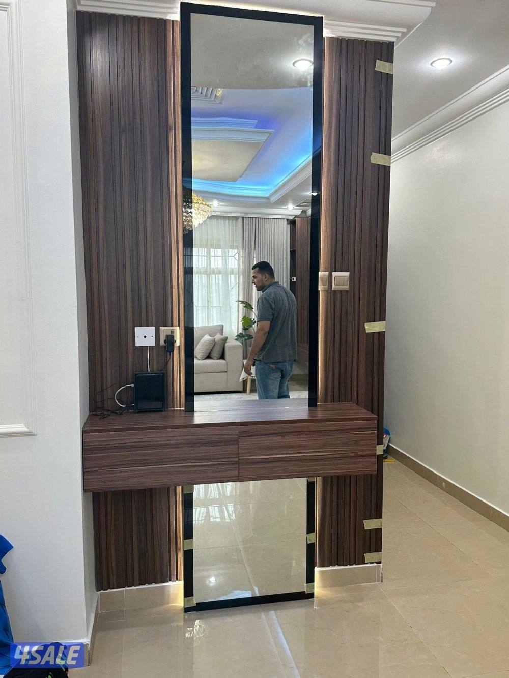 نقوم بعمل ترميمات عامه وديكورات واصباغ وورق جدران بأفضل خامات واسعار7