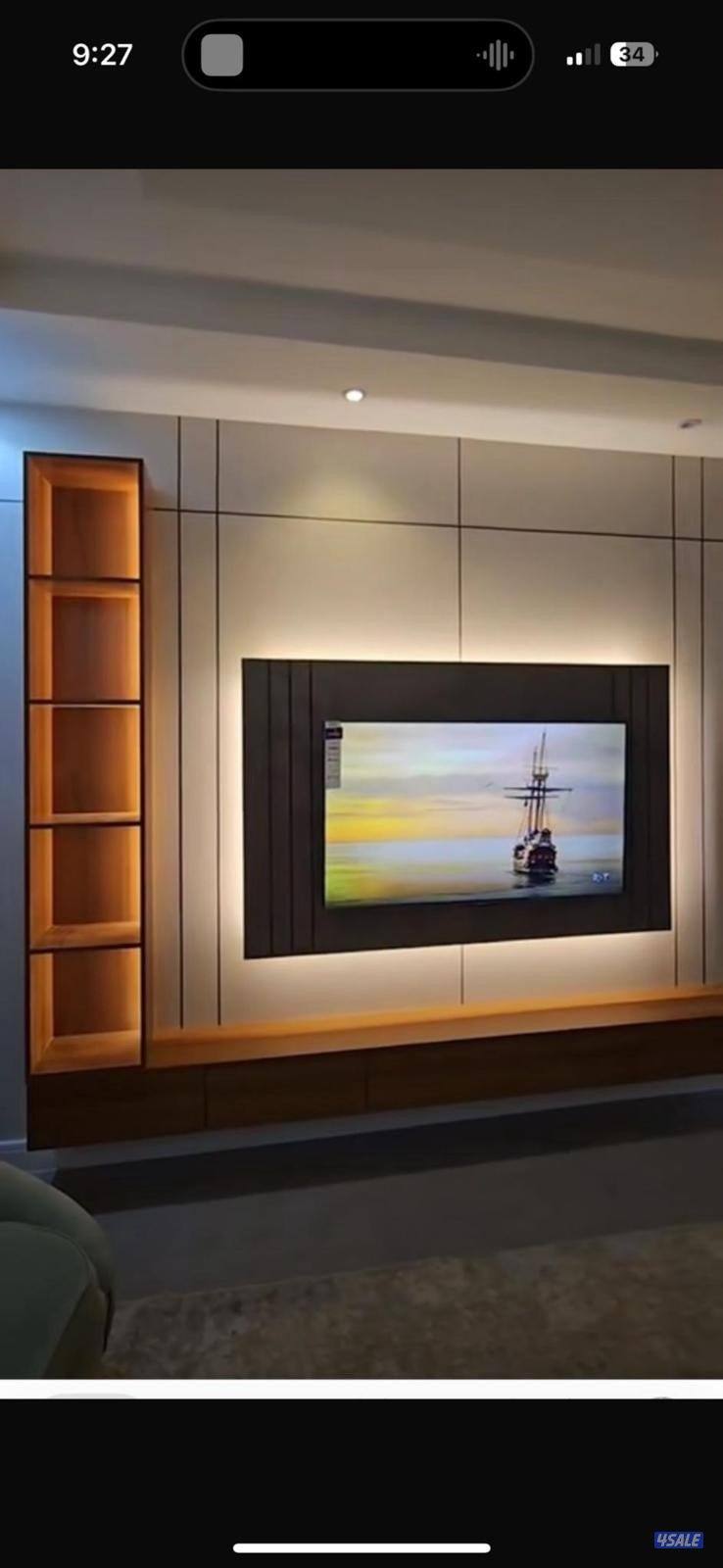 نقوم بعمل ترميمات عامه وديكورات واصباغ وورق جدران بأفضل خامات واسعار8