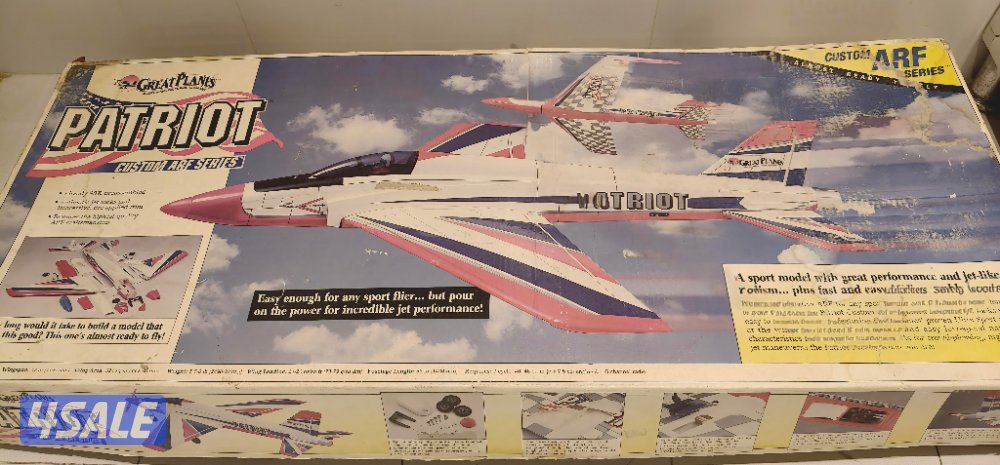 Great planes patriot 46 new0