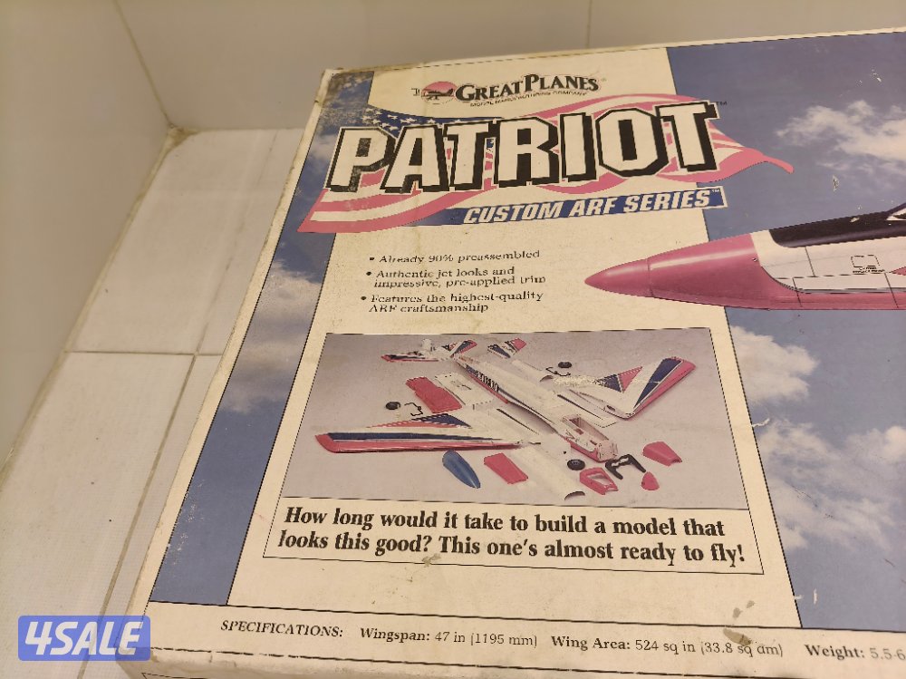 Great planes patriot 46 new1