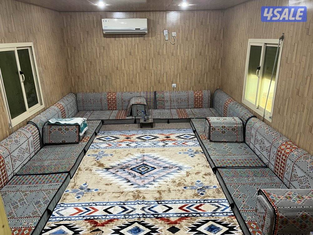 للبيع عزبه كامله شاليهيت عدد 2 خيمه حمام وتانكي0