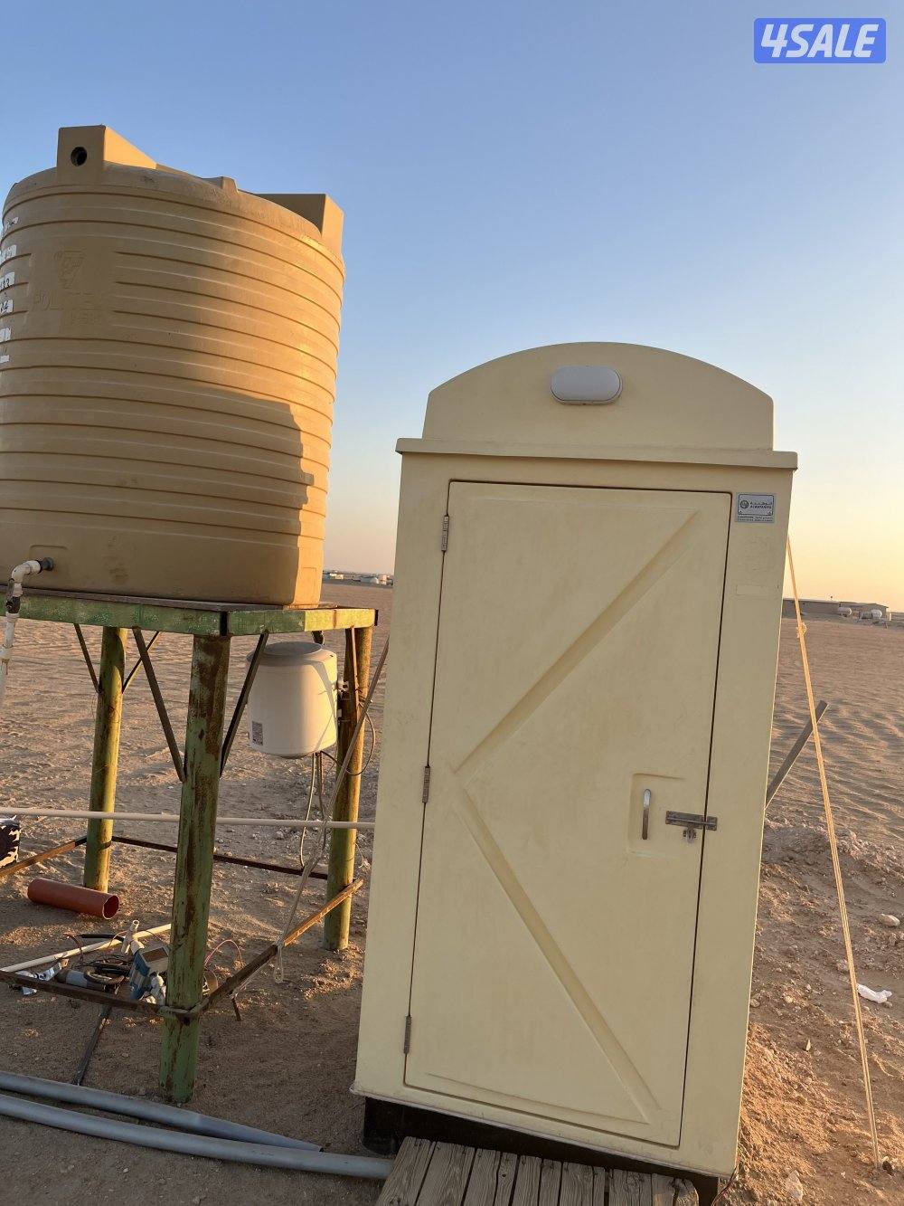 للبيع عزبه كامله شاليهيت عدد 2 خيمه حمام وتانكي7