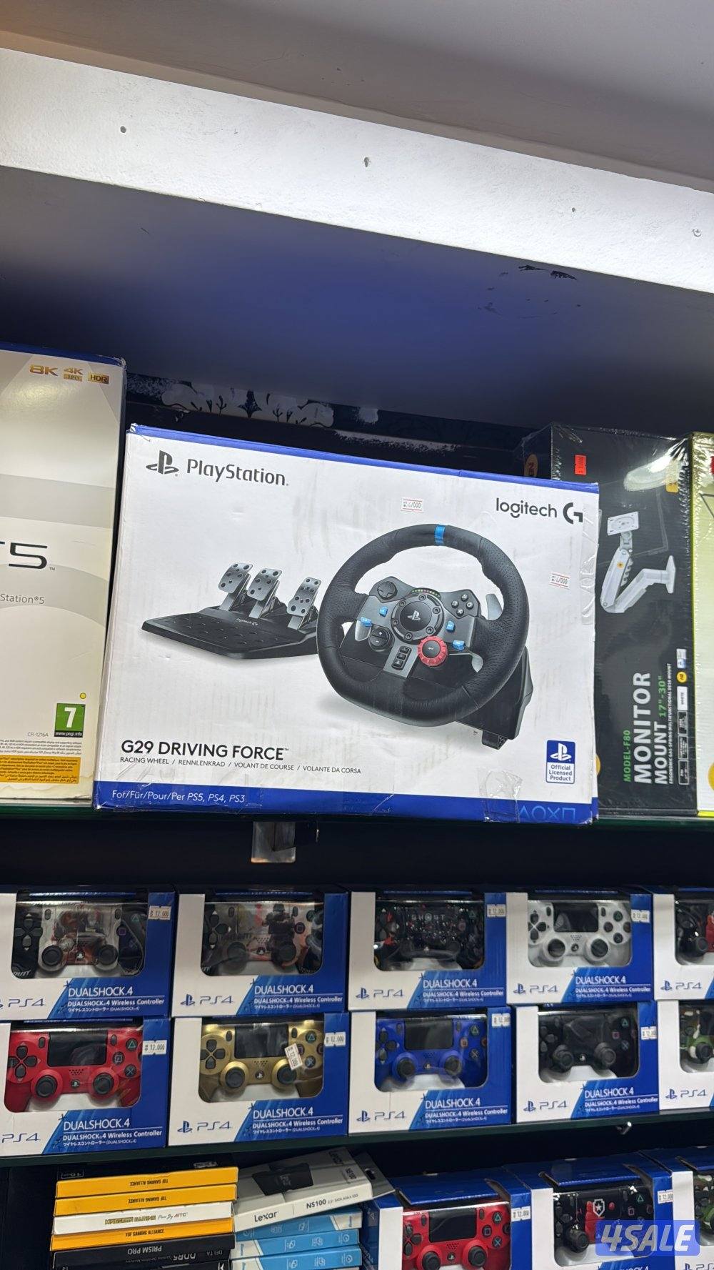 متوفر جميع اجهزة بلايستيشن 5/4/3/1pc  الاكسسوارات يدات سماعات4