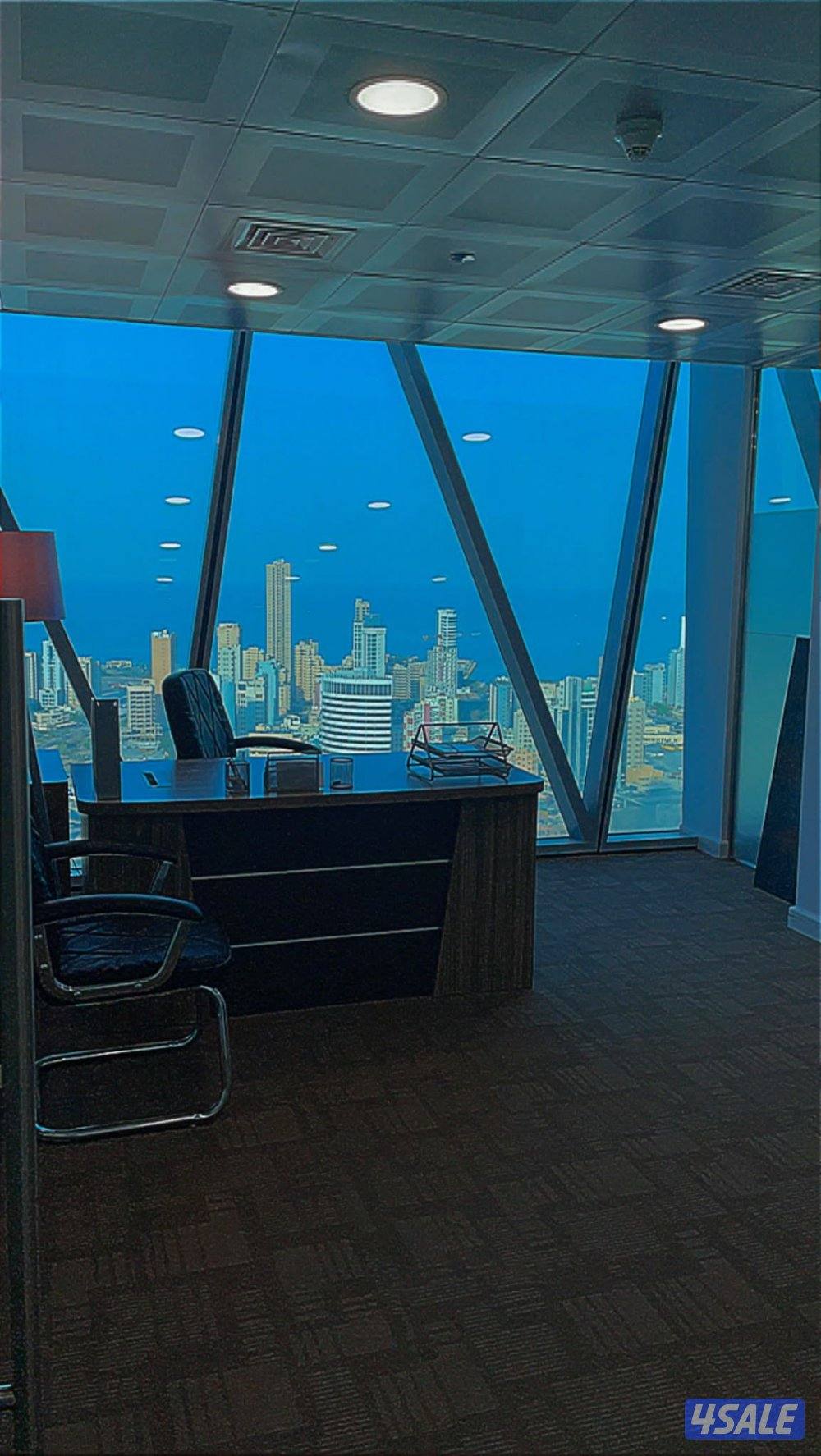 مكاتب للايجار بجانب بعض يحملون الارقام الاليه يعني دور تجاري بس ولله ش0