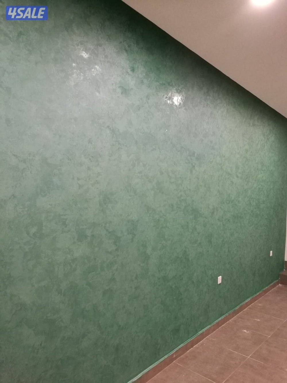 اصباغ وتركيب ورق جدران وتركيب باركيه خشب15