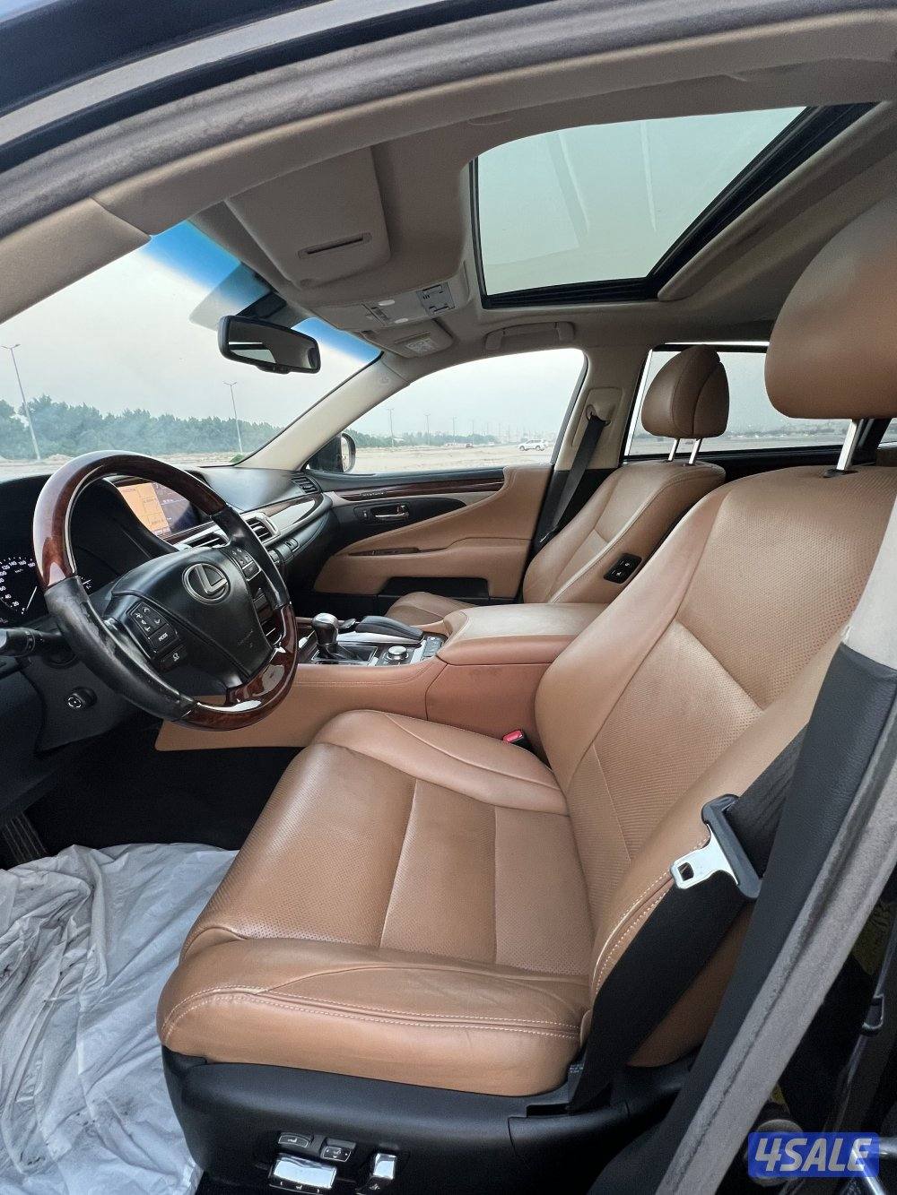 لكزس LS 460 لارج موديل 2016 صبغ الوكاله7