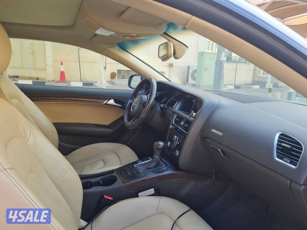 أودي A5 موديل 2015 كوبية - صبغ الوكالة بالكامل وشرط الفحص4