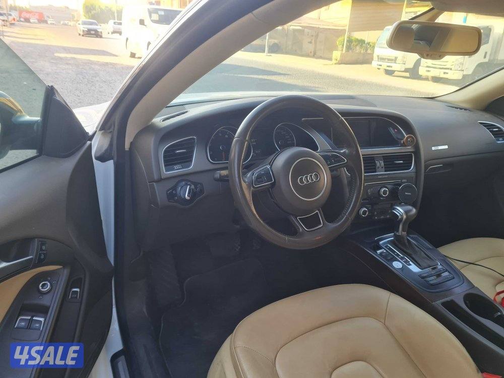 أودي A5 موديل 2015 كوبية - صبغ الوكالة بالكامل وشرط الفحص9