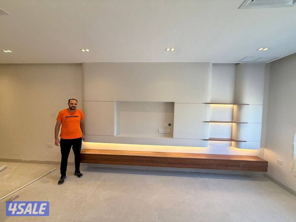 ابواحمدلعمل جميع انواع الديكورات الخشبية والاصباغ4