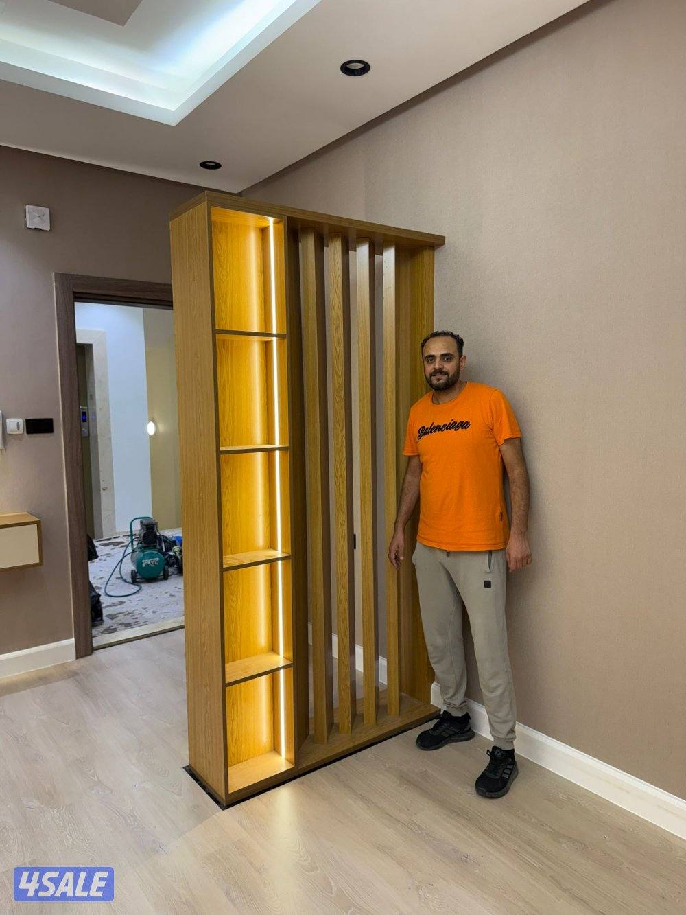 ابواحمدلعمل جميع انواع الديكورات الخشبية والاصباغ8