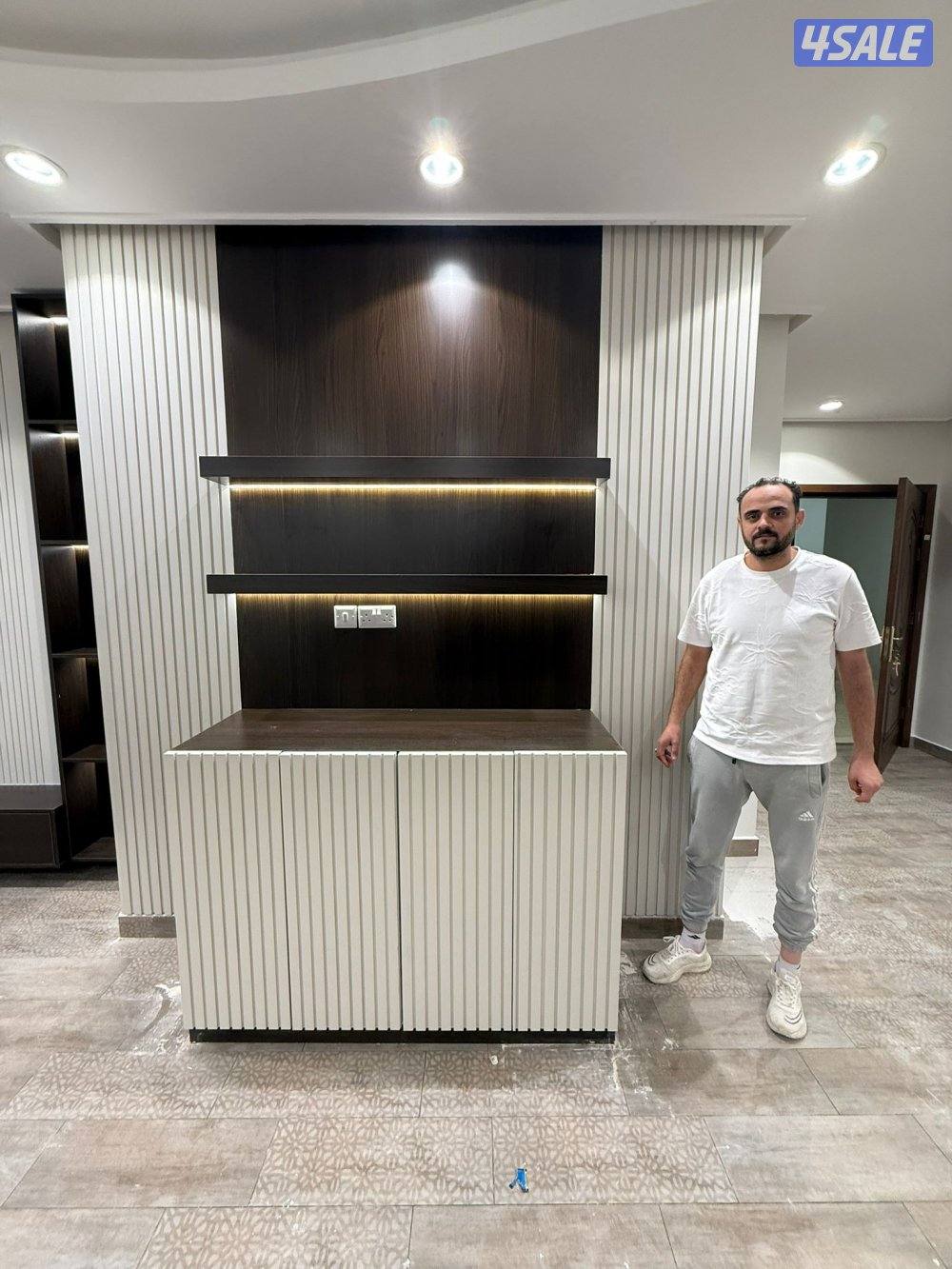 ابواحمدلعمل جميع انواع الديكورات الخشبية والاصباغ9