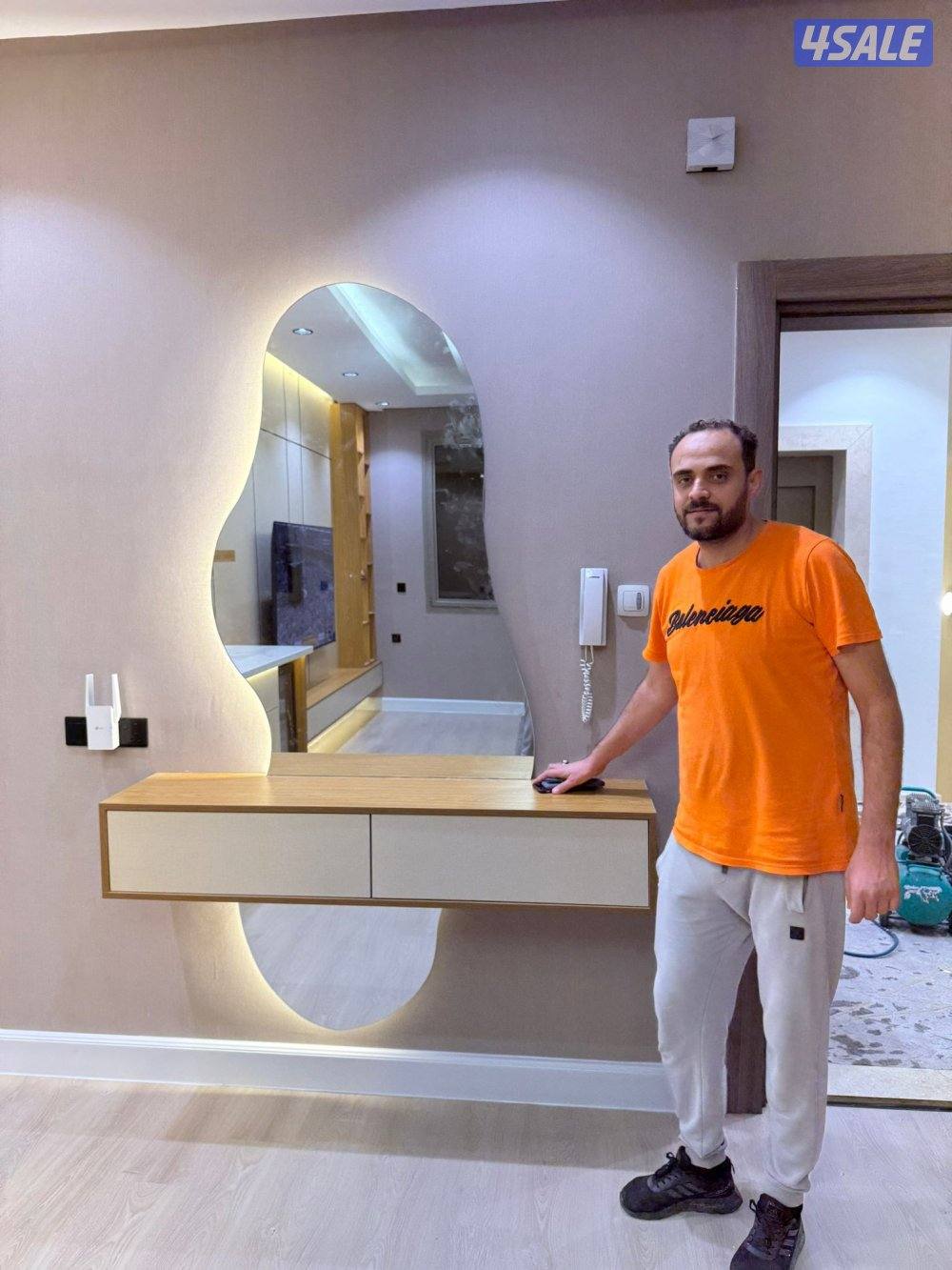 ابواحمدلعمل جميع انواع الديكورات الخشبية والاصباغ14