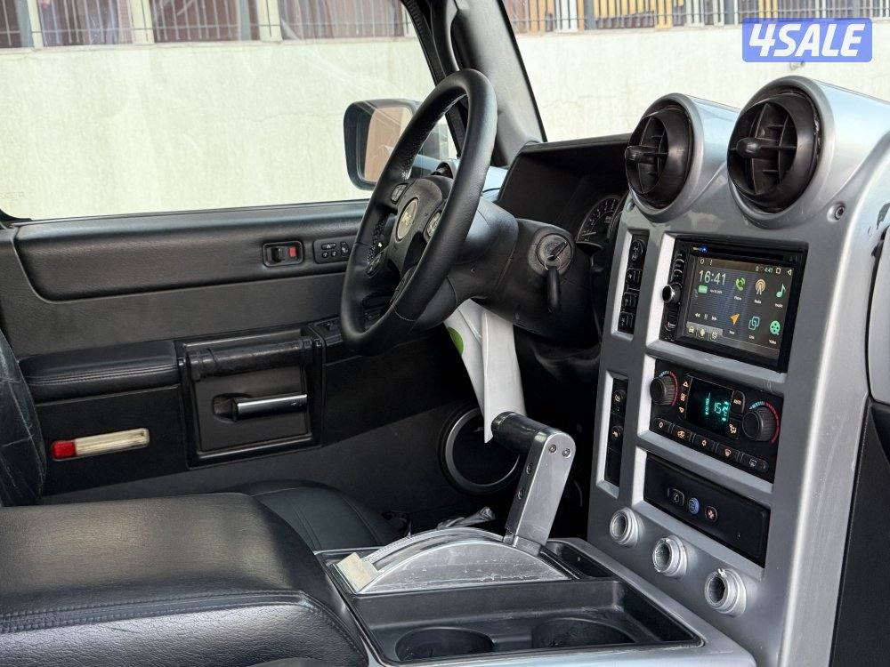 همر H2 موديل 2007 بحاله ممتازه جدا7