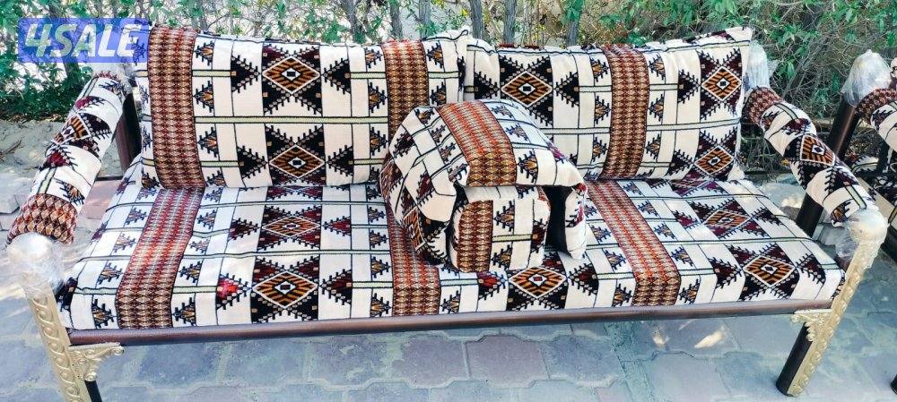 كراسي حديد ملكي اطقم كراسي خشب8