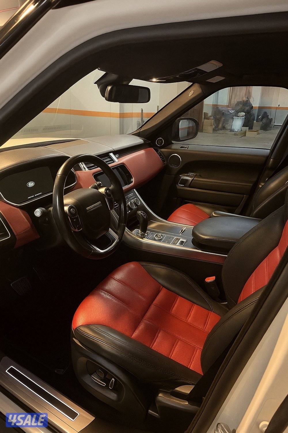 للبيع Range Rover Sport HST ماشي 124 الف نظيف قير مكينة شاصي0