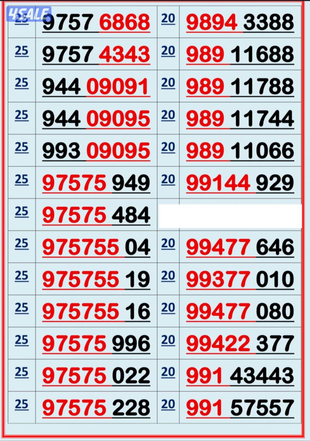 ارقام مميزة جدا 👌8