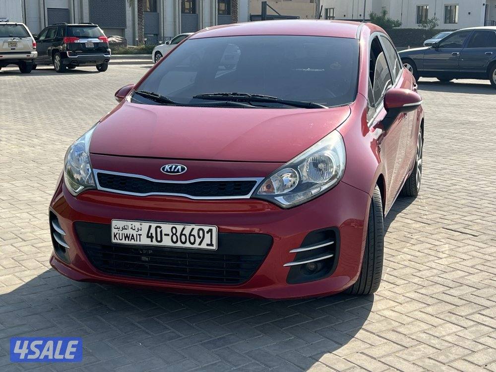 للبيع كيا ريو 2017 ماشي ٥٤ الف شرط الفحص صبغ الوكاله2