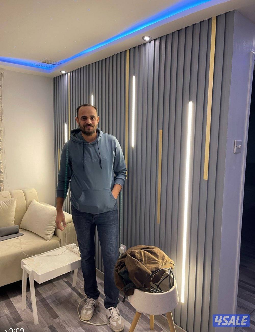 ابواحمدلعمل جميع أنواع الديكورات الخشبيه والاصباغ8