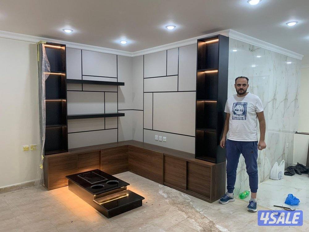 ابواحمد لعمل جميع انواع الديكورات الخشبية والاصباغ2