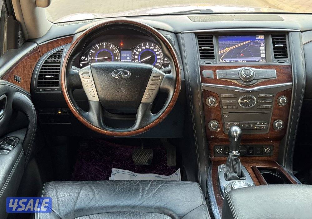 جيب انفينيتي QX80 عداد 137 الدرجه الأولى4