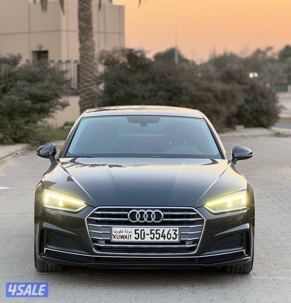 اودي A5 الغانم 2018 عداد 160 ألف كامل المواصفات1