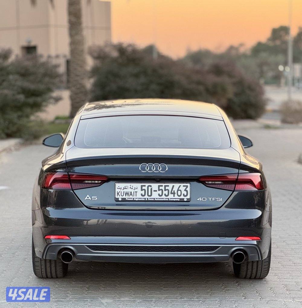 اودي A5 الغانم 2018 عداد 160 ألف كامل المواصفات8