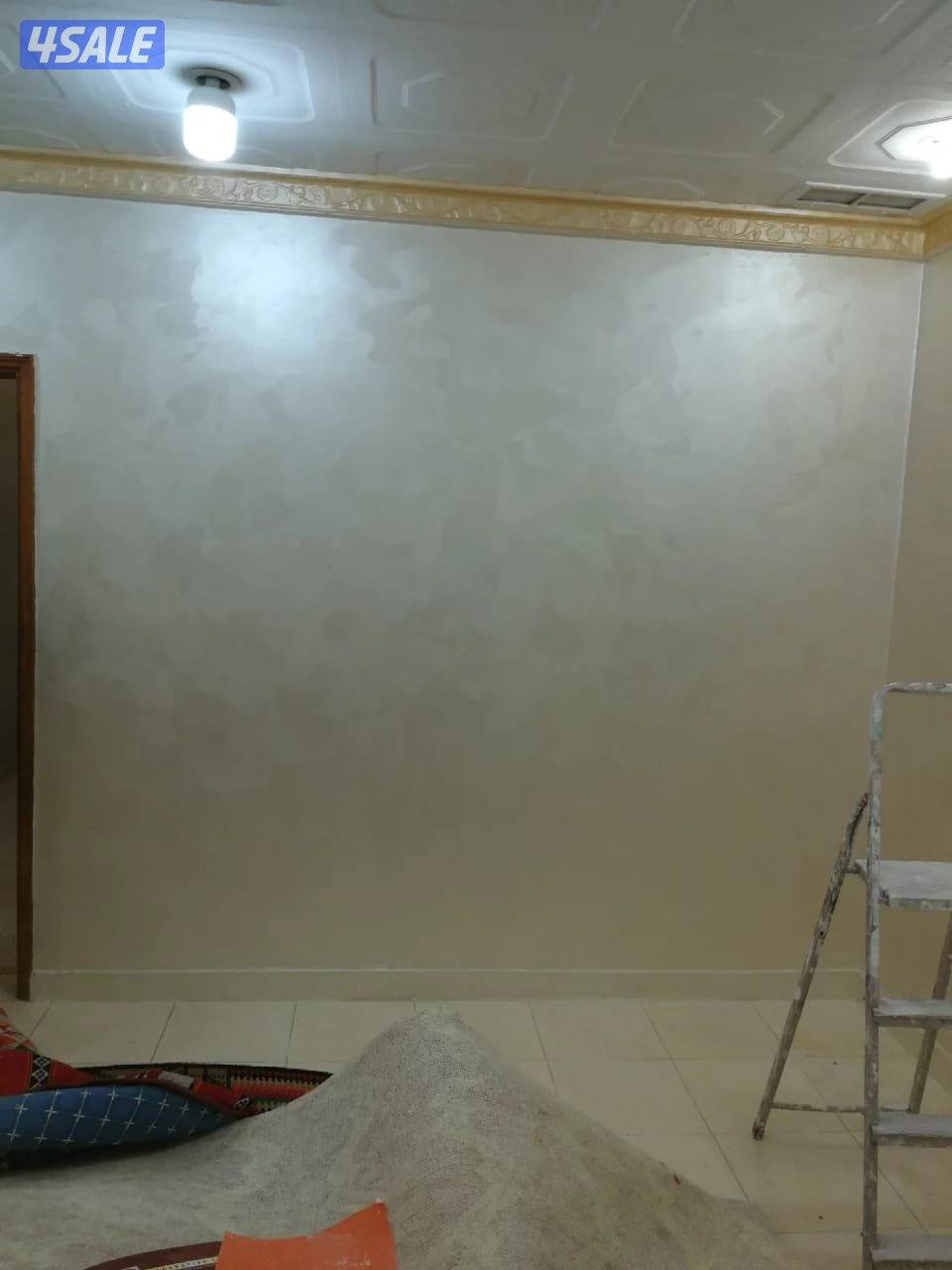 اصباغ ابو محمود لجميع انواع الاصباغ خدمة متميزة واسعار مناسبة عازل اسط4