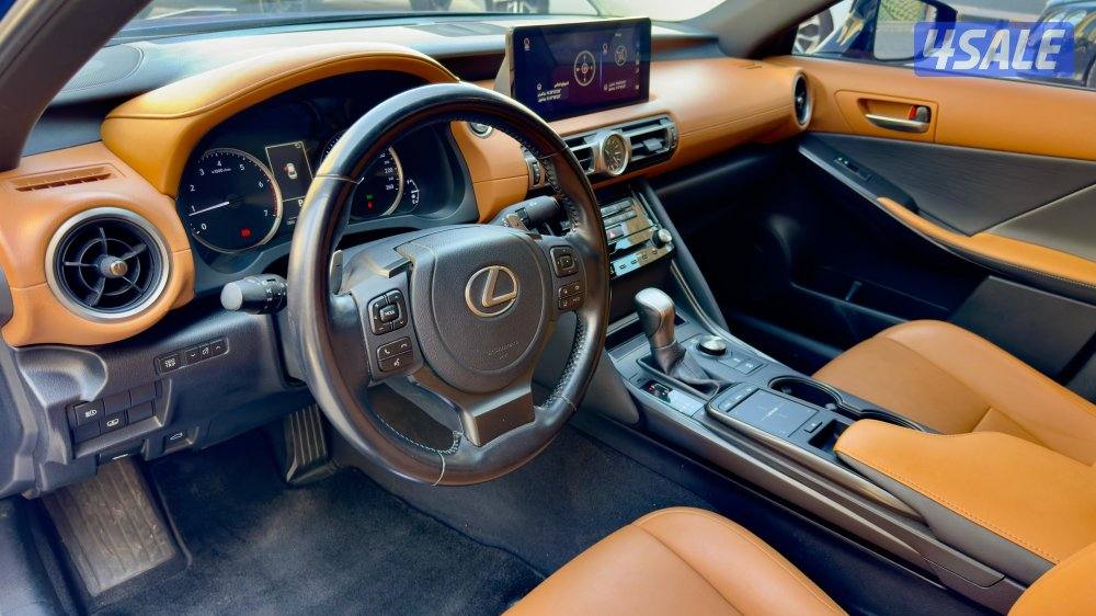 لكزس ìs300/ موديل 2021/ عداد 89 ألف/ صبغ الوكالة8