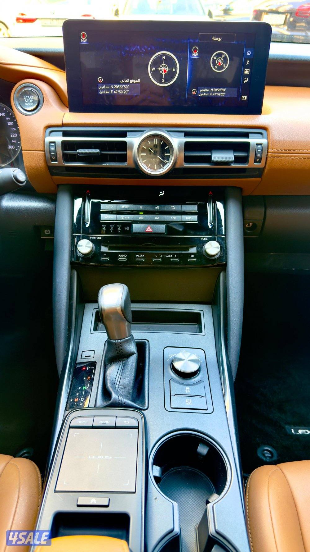 لكزس ìs300/ موديل 2021/ عداد 89 ألف/ صبغ الوكالة11