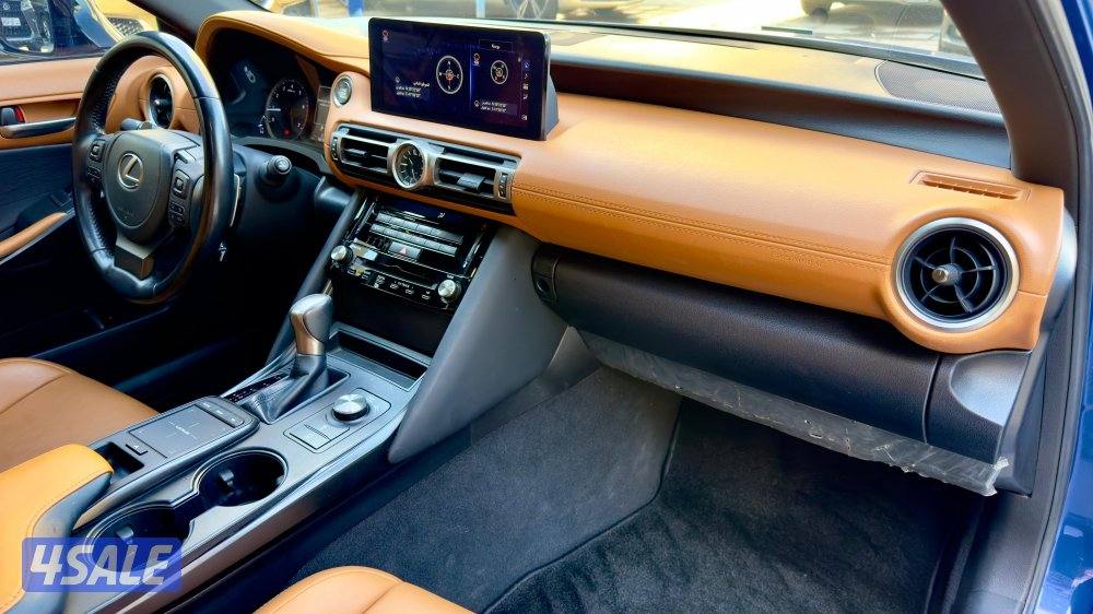 لكزس ìs300/ موديل 2021/ عداد 89 ألف/ صبغ الوكالة12