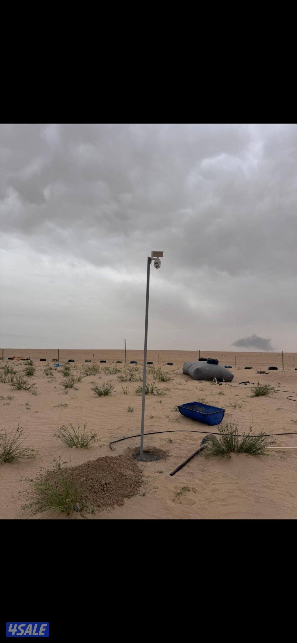 كاميرا طاقه شمسيه متحركه بجميع الاتجاهات صوت صوره سبيكرمايك سنسر حركه9