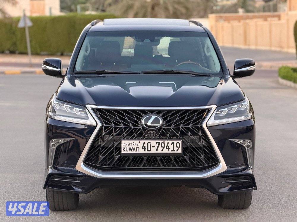 لكزس LX570 الدرجه الاولى (( صبغ الوكاله بالكامل )) 2017 (ماشي 90 الف)2