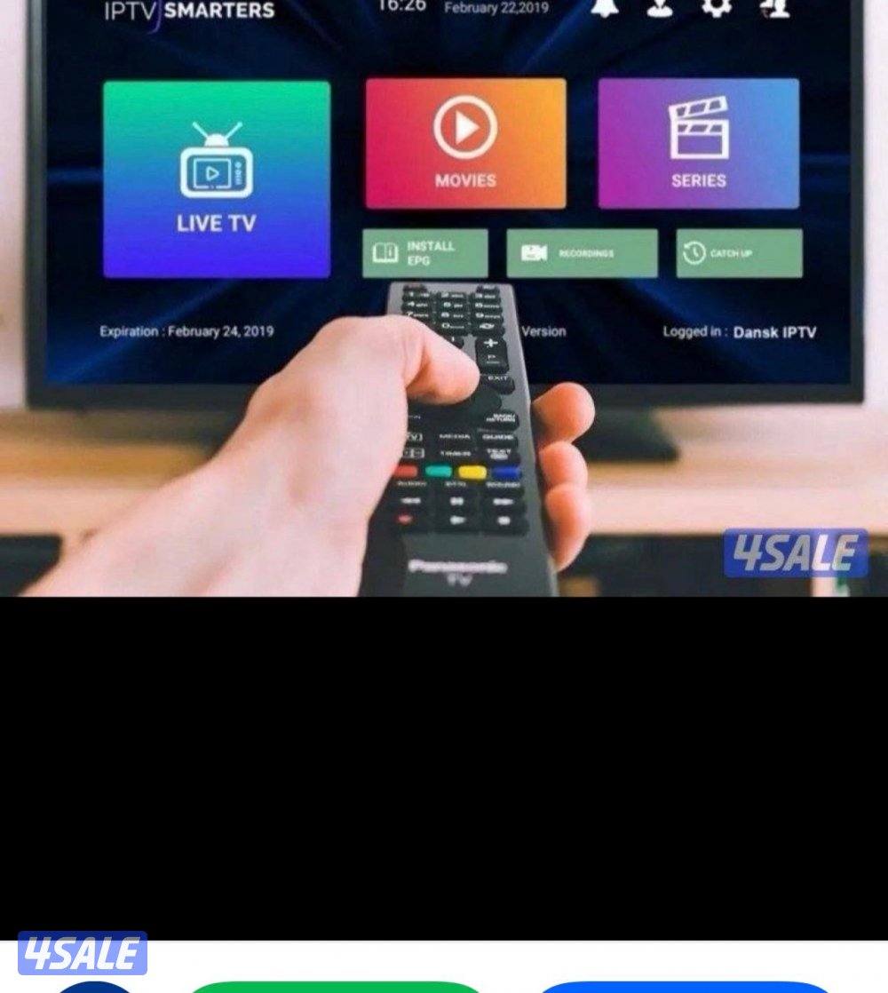 وتساب)بيع وتجديداشتراكات لتلفزيونات والايباد وبيع رسيفر الجني 24ساعة6