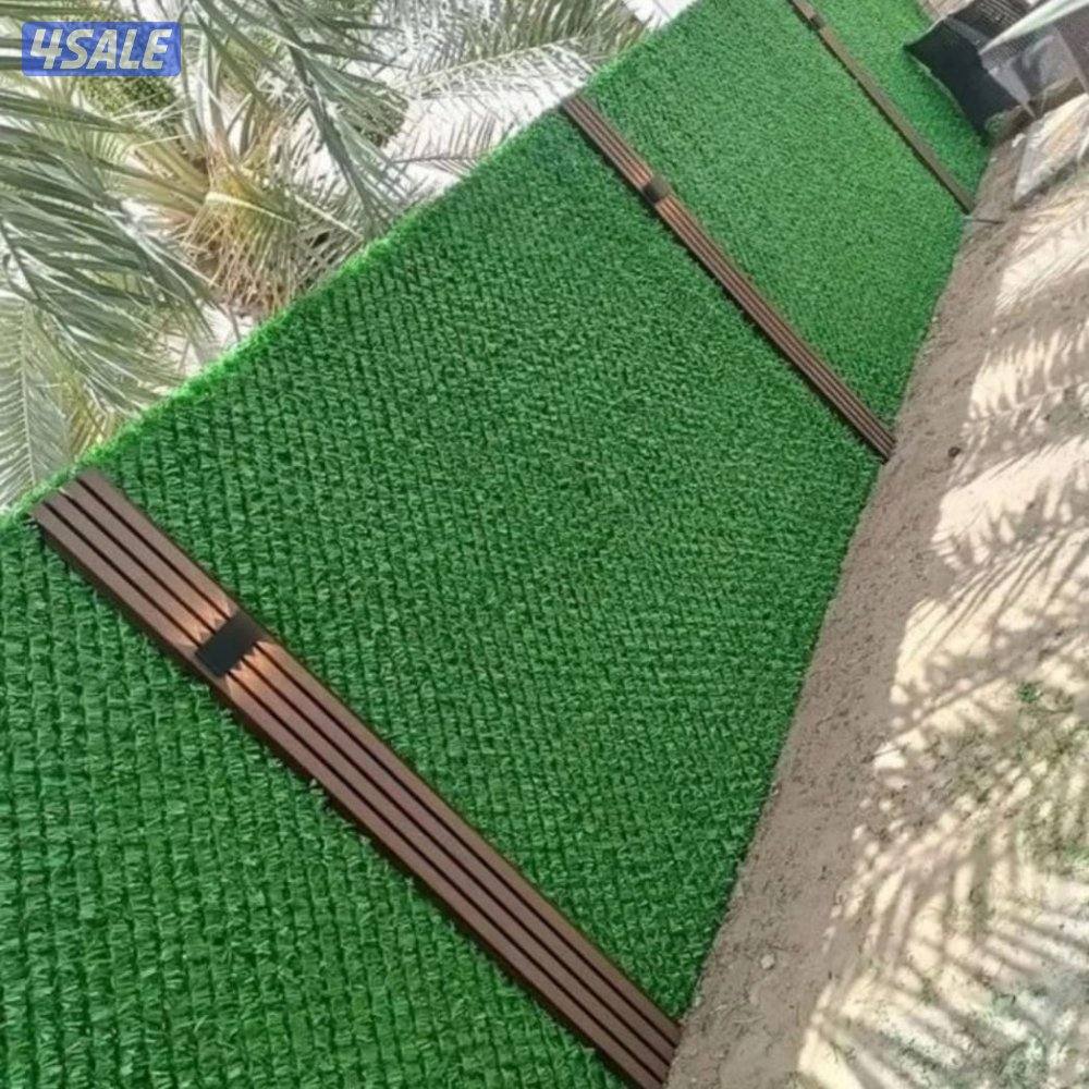 تنسيق حدائق تيل صناعي تيل طبيعي أسوار تركي دزينات بديل خشب ثري دي3