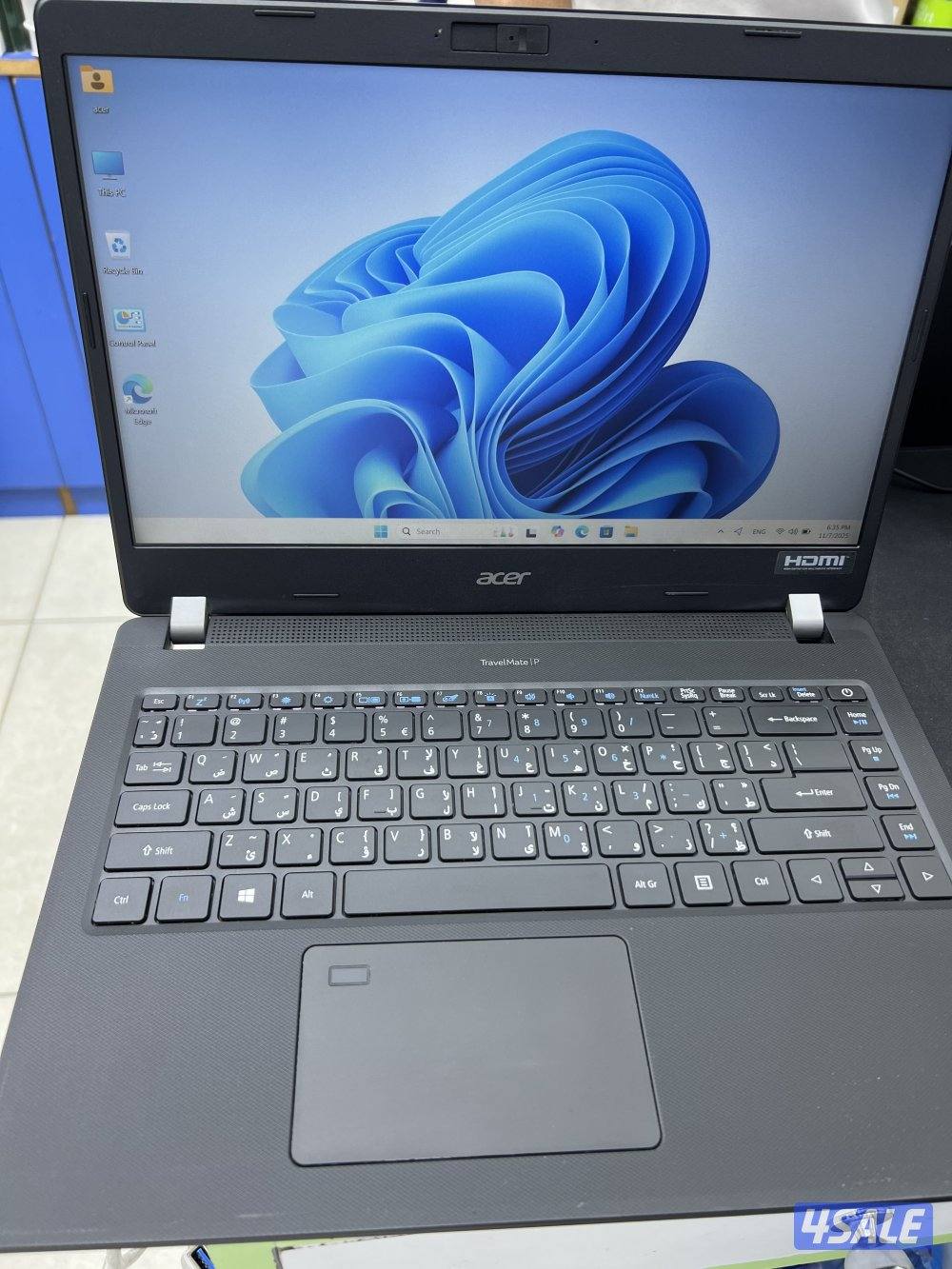 ‏Acer TravelMate لابتوب ايسر شاشة 14 انش نظيف0