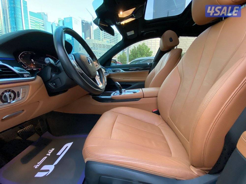 بي ام دبليو 730Li موديل 2021 عداد 116 الف كيلو فقط سيرفس وكاله شرط فحص5