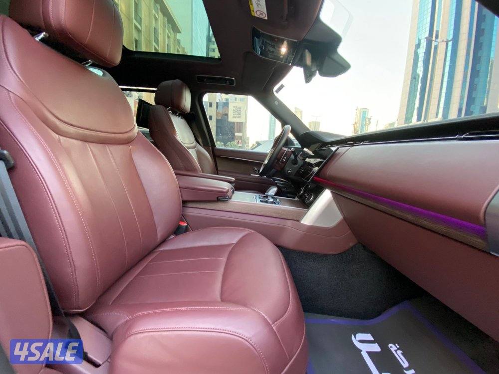 رنج روفرHSE LWB V8 موديل 2023 عداد 33 الف كيلو فقط تحت كفاله صبغ وكاله6