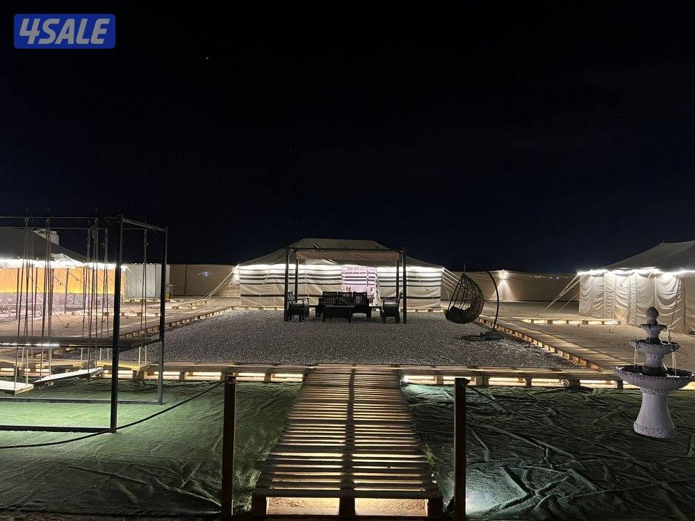 للايجار مخيم vip المطلاع مكون من 7 خيام0