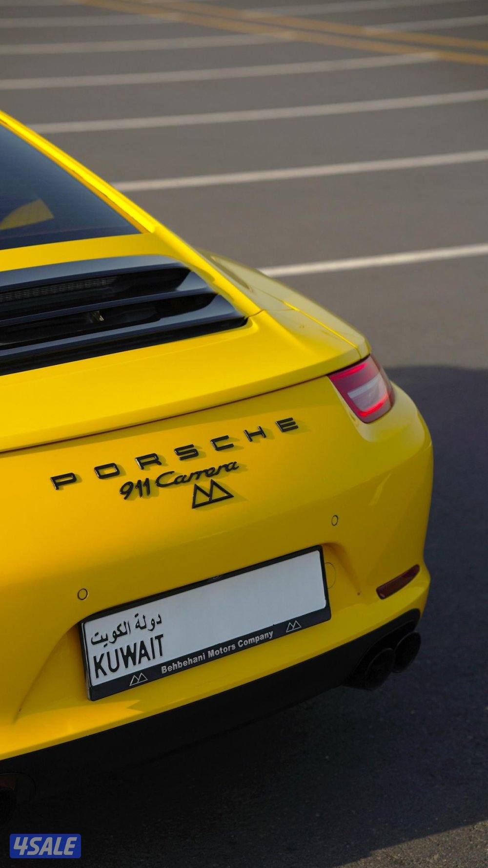 PORSCHE 911 CARRERA _2016 صبغ الوكالة4