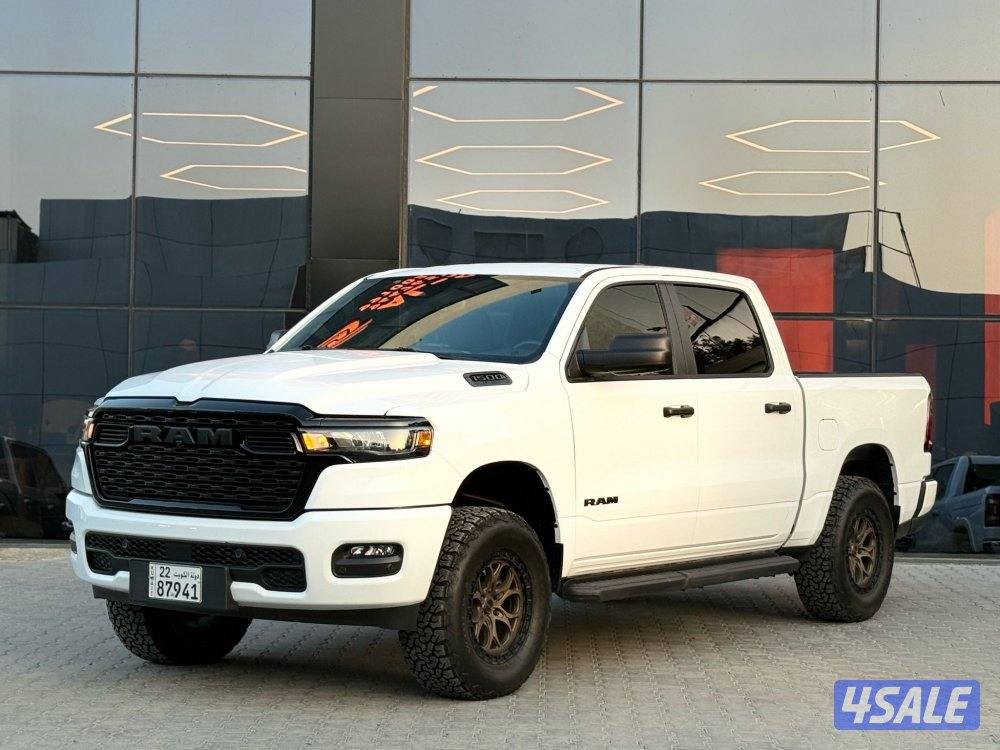 RAM TRADESMAN 4*4 _2025 صبغ الوكالة1