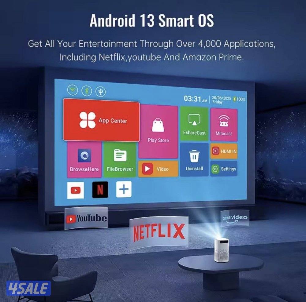 بروجكتر علي الشحن1