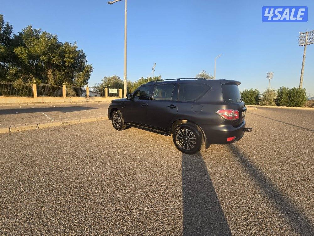 نيسان بلاتنيوم ستي الدرجة الاولي اللون الاصلي رمادي صبغ قابل للأزاله5