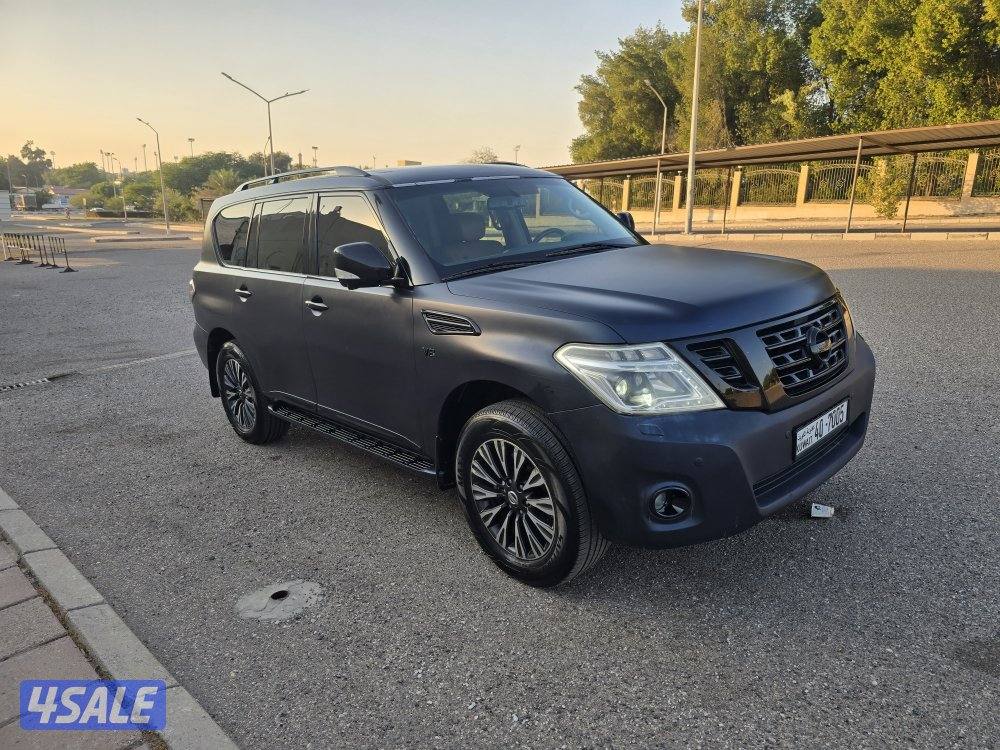 نيسان بلاتنيوم ستي الدرجة الاولي اللون الاصلي رمادي صبغ قابل للأزاله7