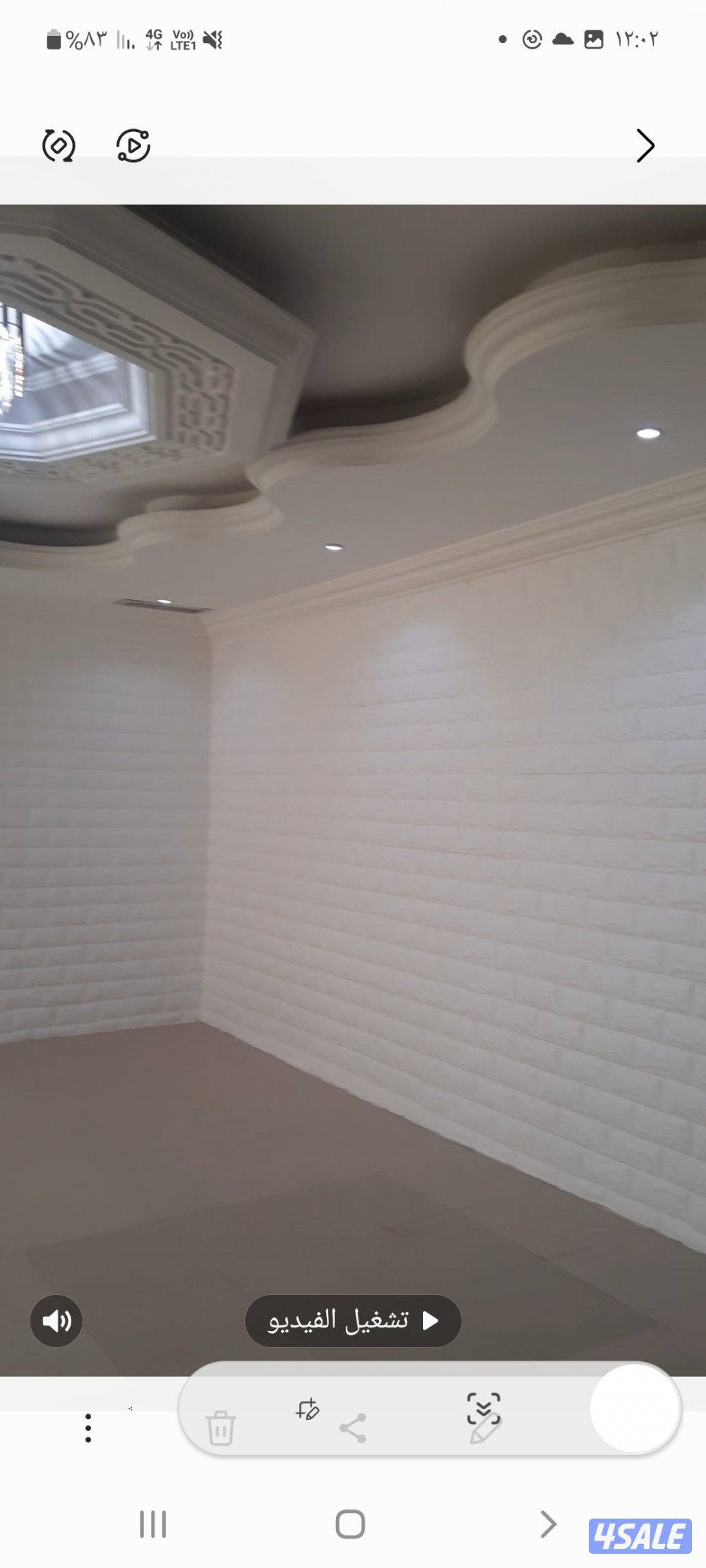 للايجار دور كامل كبير  وتشطيب سوبر لوكس مدخل خاص دور اول بالعقيله2