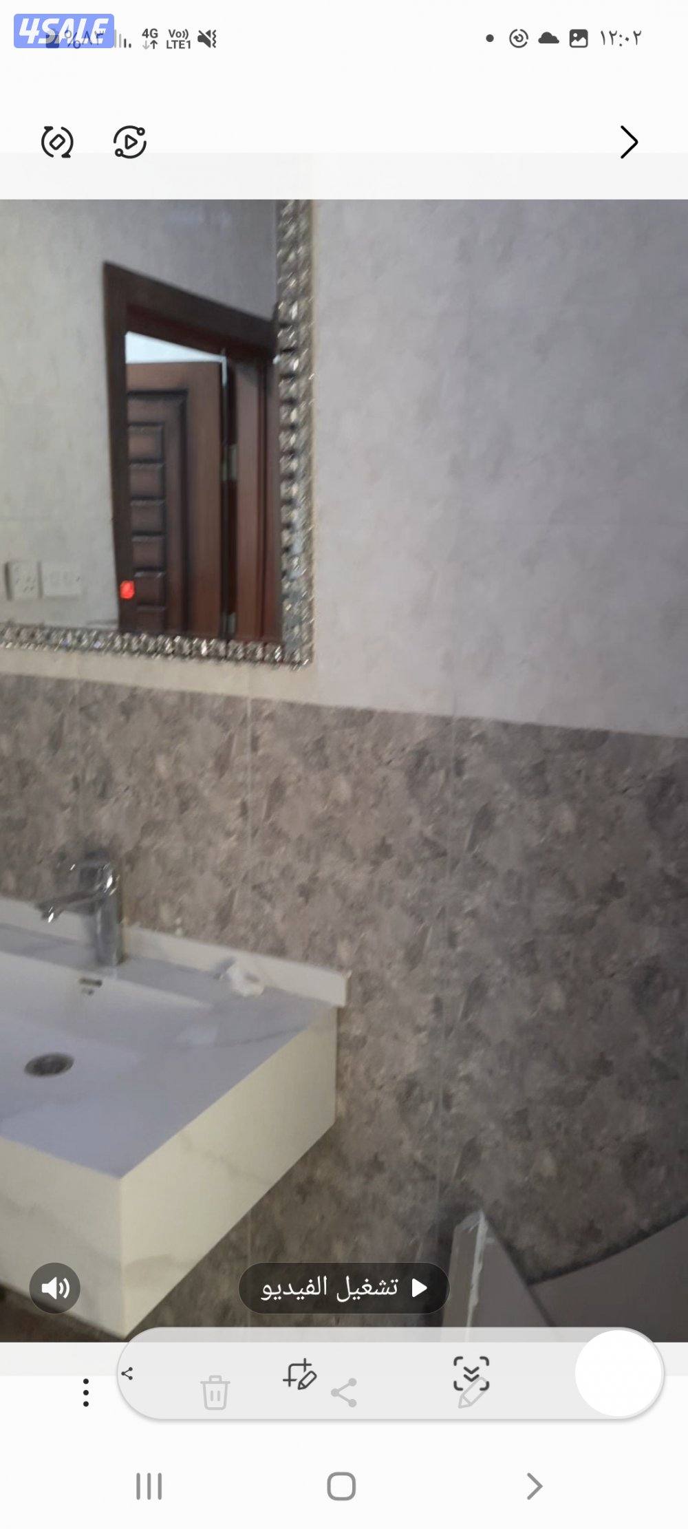 للايجار دور كامل كبير  وتشطيب سوبر لوكس مدخل خاص دور اول بالعقيله3