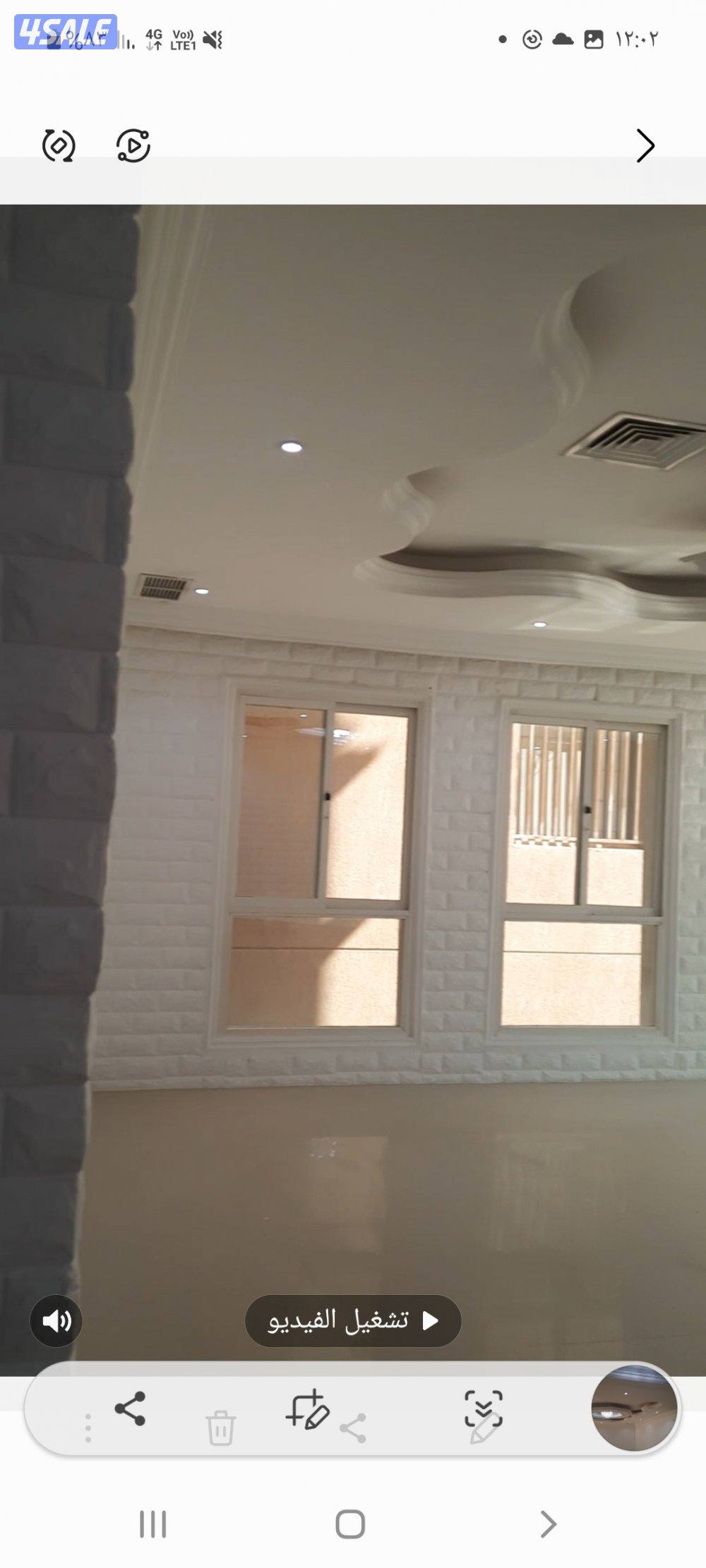 للايجار دور كامل كبير  وتشطيب سوبر لوكس مدخل خاص دور اول بالعقيله7