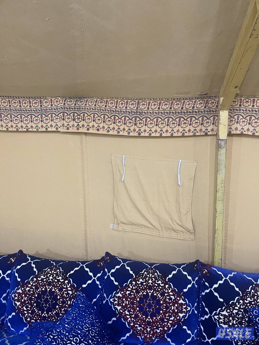 خيمه النمران 12✖️6 جملون نظيفه4