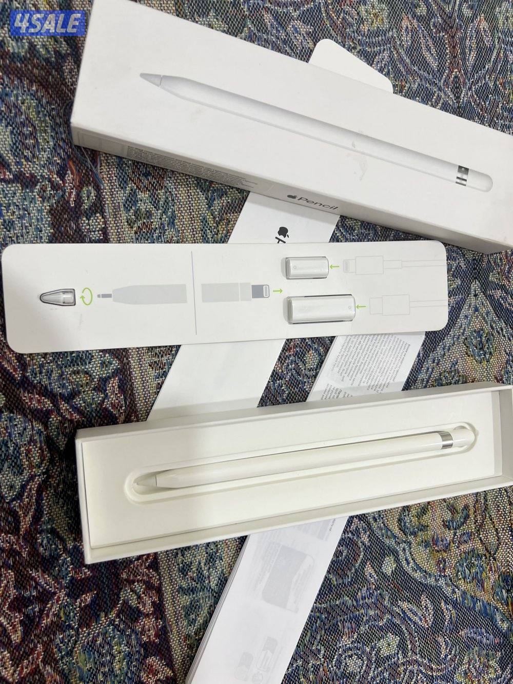 قلم ايباد ابل اصلي الجيل الاول مع الوصله نظيف وشغال تمام5