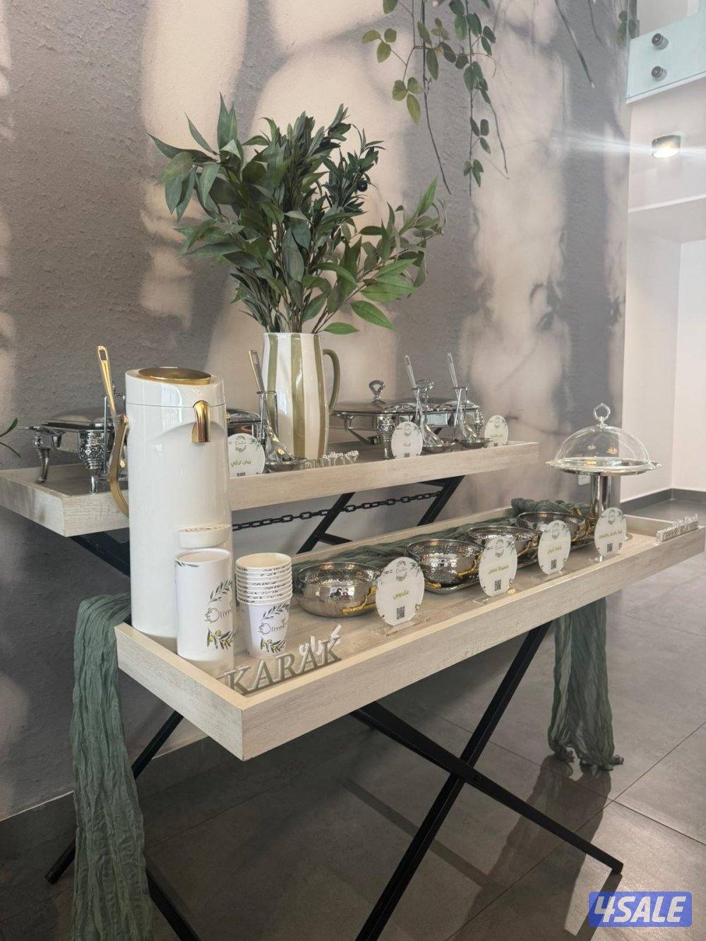 للبيع بوفيه كامل مع كامل الاغراض4